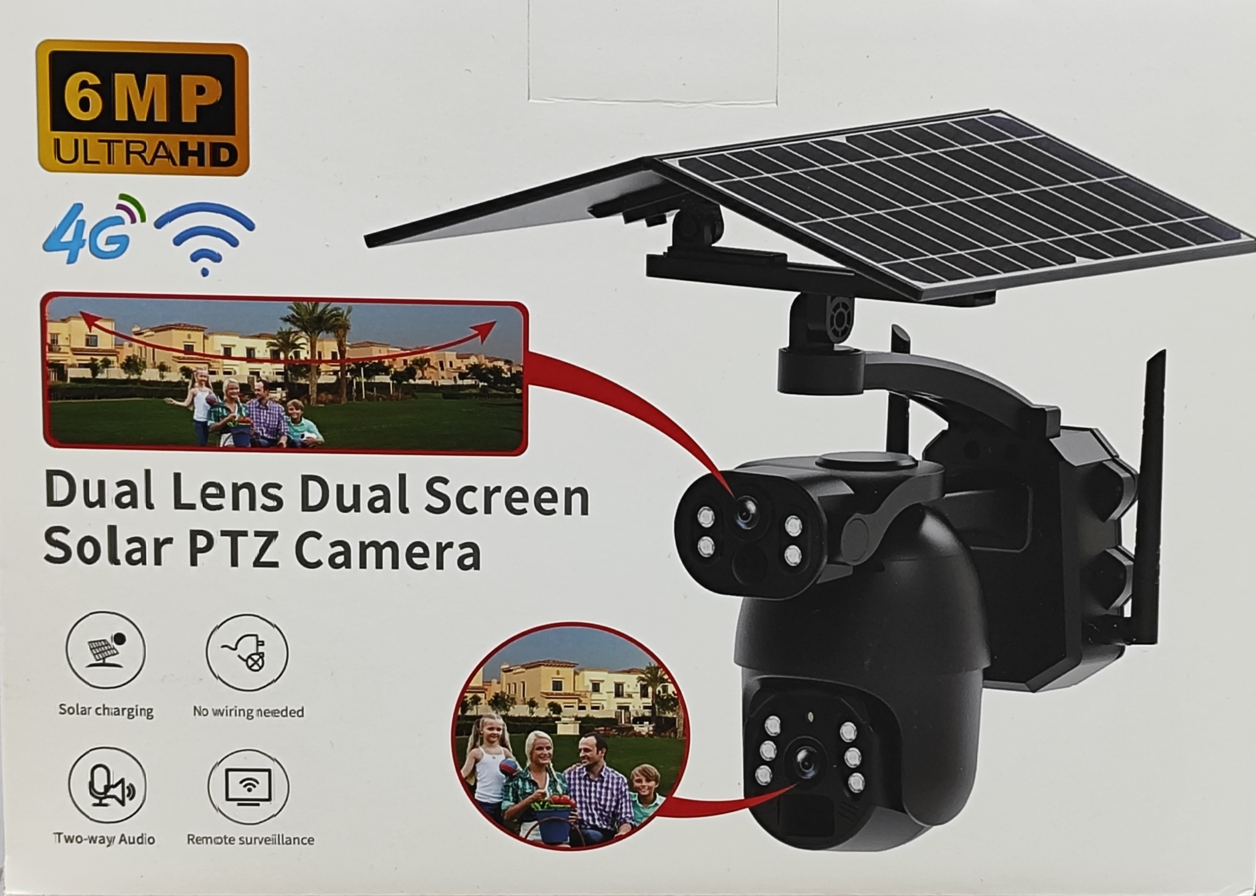 4G GÜNƏŞ PANELLİ KAMERA Q6MAX