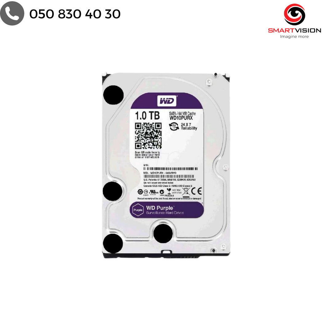 HDD 1TB Western Digital Purple