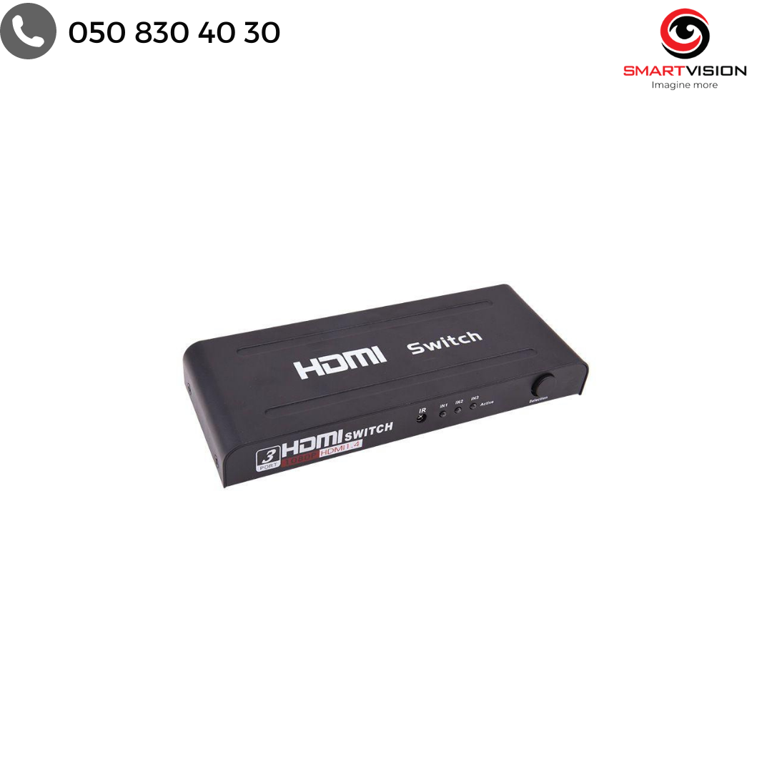 HDMI Switch 3 portlu
