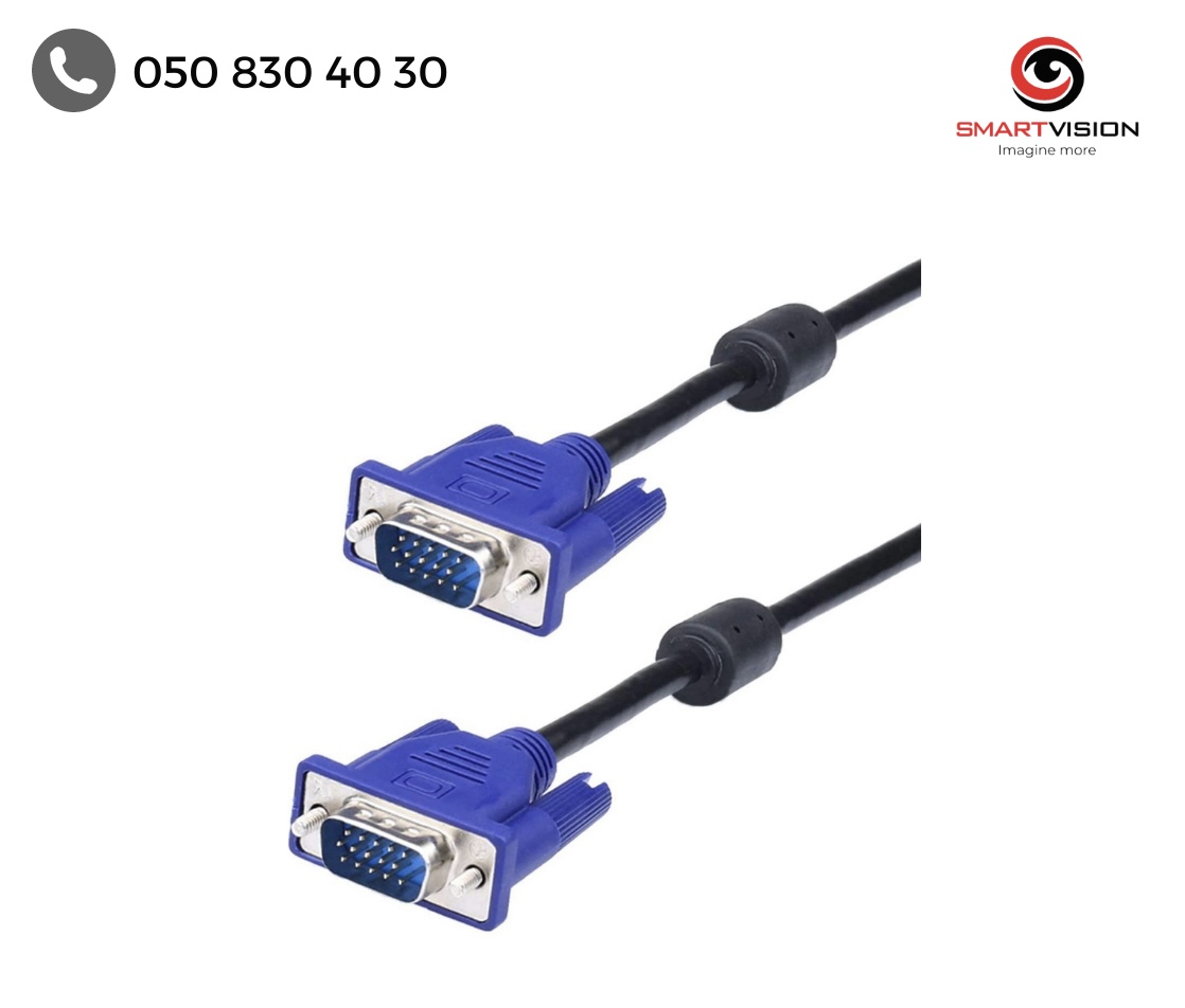 30 M. VGA TO VGA Cable (OD 8mm)
